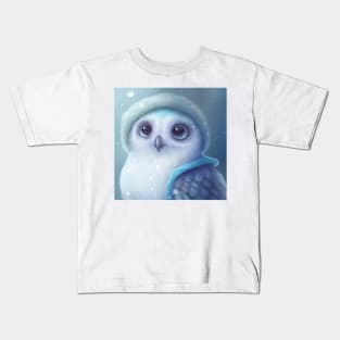Snowy Owl Kids T-Shirt